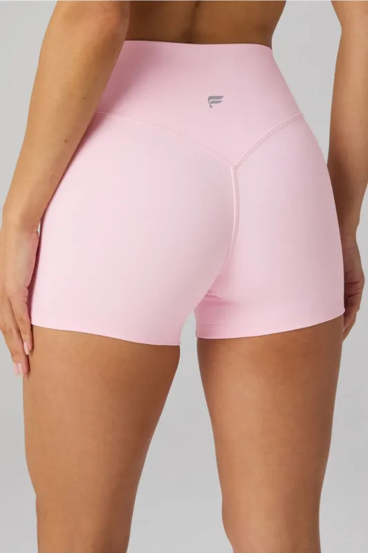 The No-Seam PureLuxe TLC Short 4" made by Fabletics
