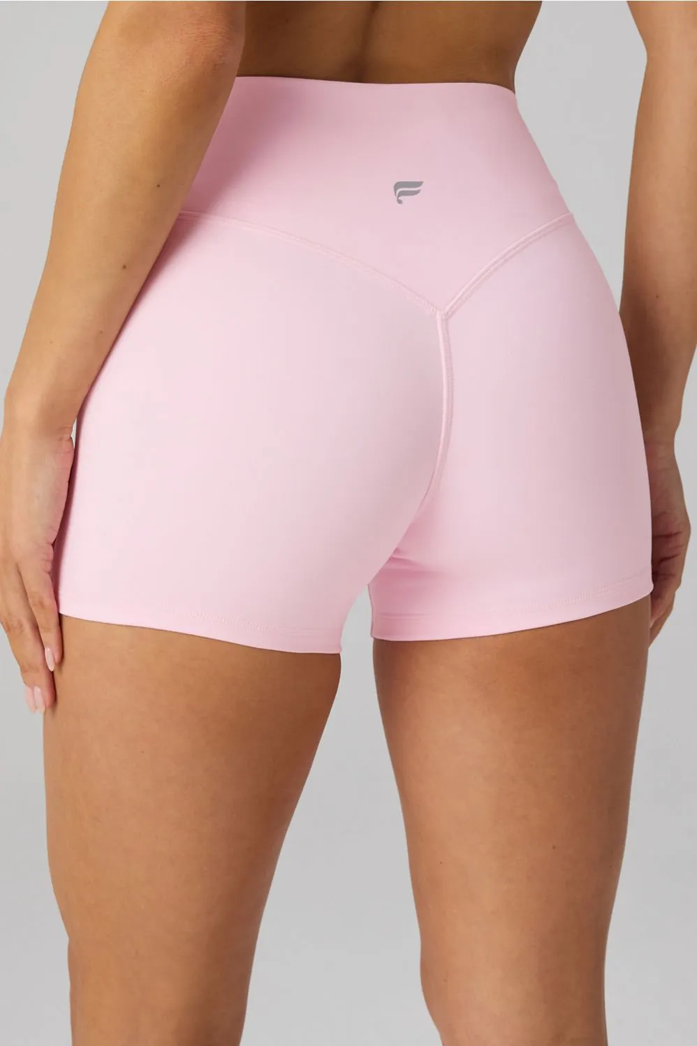 The No-Seam PureLuxe TLC Short 4" sold by Fabletics