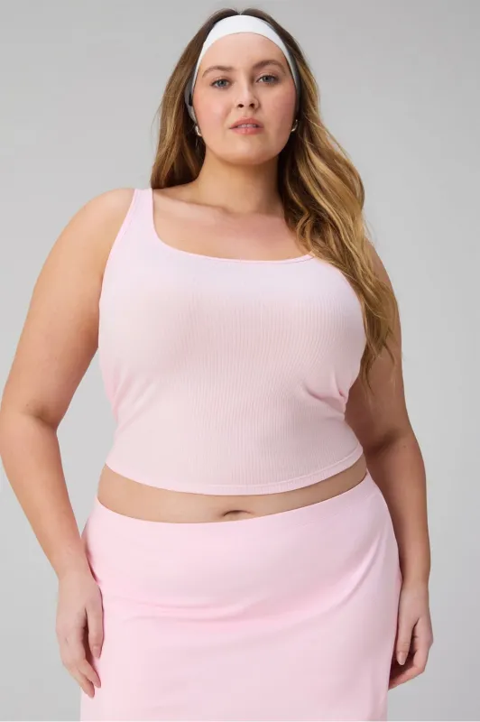 Modal Rib Cropped Tank made by Fabletics