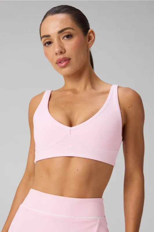 PureLuxe Longline Low Impact Bra made by Fabletics