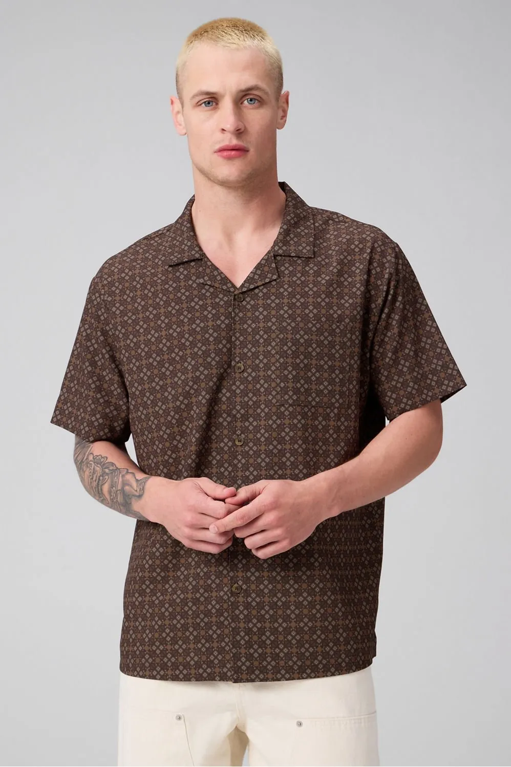 The Cabana Button Up sold by Fabletics