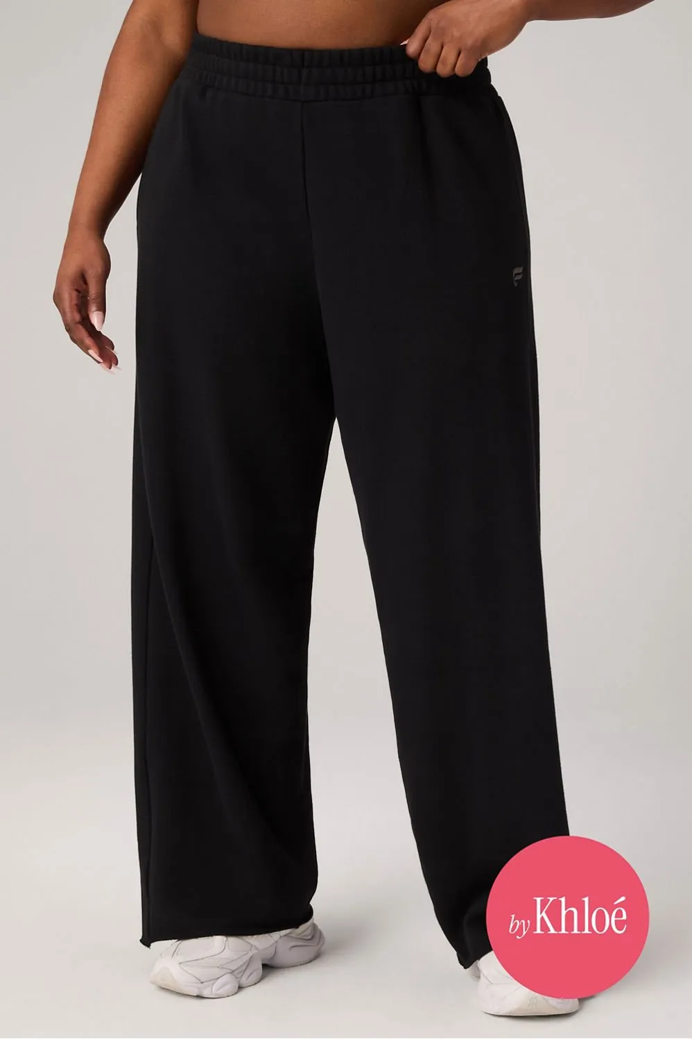 Heavy Terry Oversized Wide Leg Sweatpant sold by Fabletics