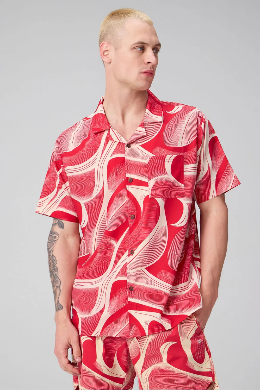 The Cabana Button Up sold by Fabletics