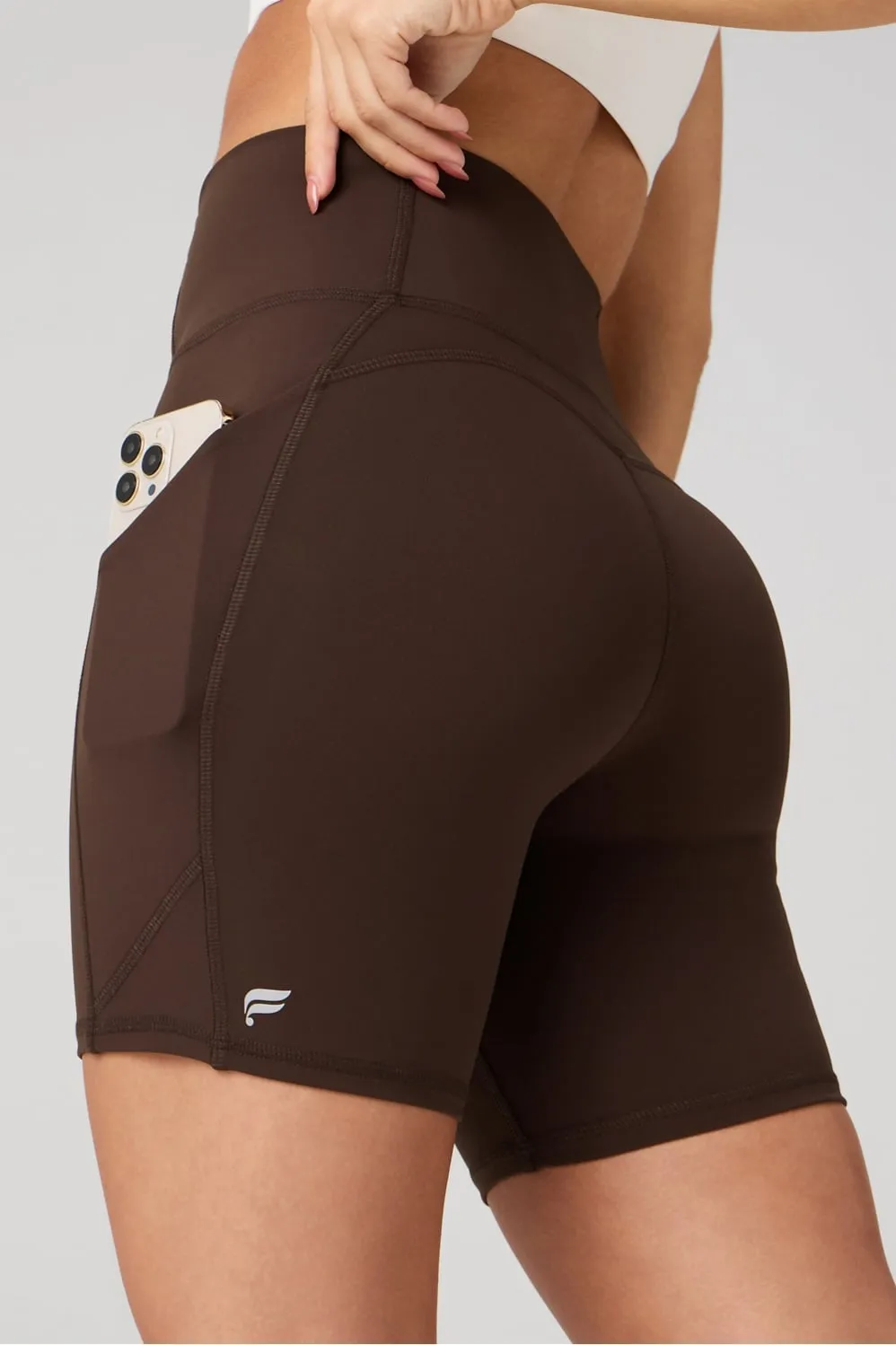 Oasis PureLuxe High-Waisted 6'' Short sold by Fabletics