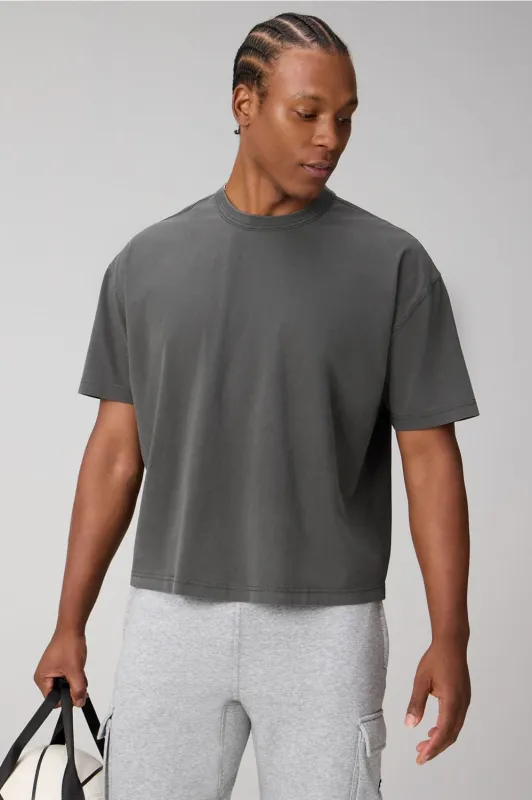 The Effortless Oversized Tee (Cropped) made by Fabletics