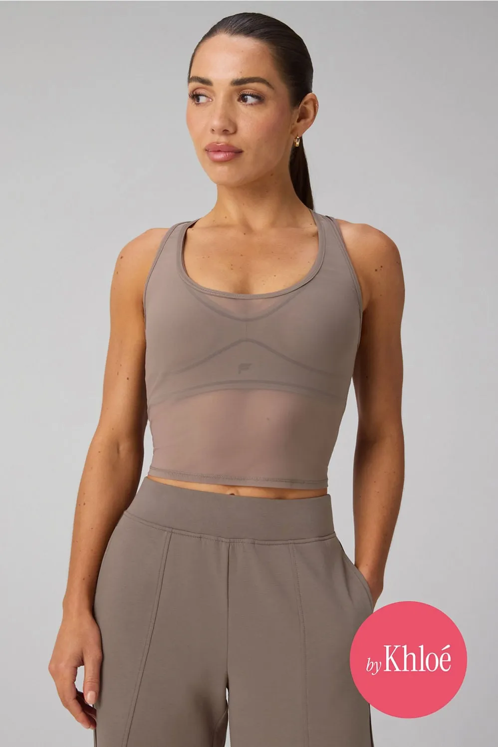 Mesh Racerback Tank sold by Fabletics