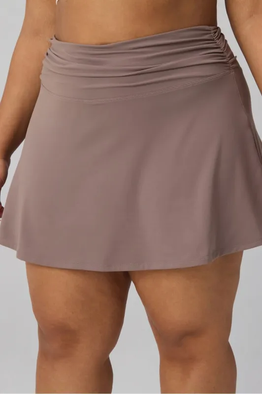 Ruched Flounce Classic Mini Skirt made by Fabletics