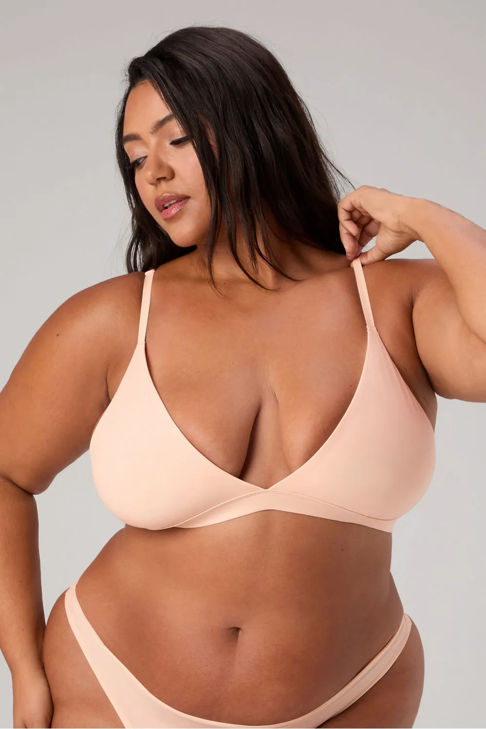 Stretchy Fit Triangle Bralette sold by Fabletics