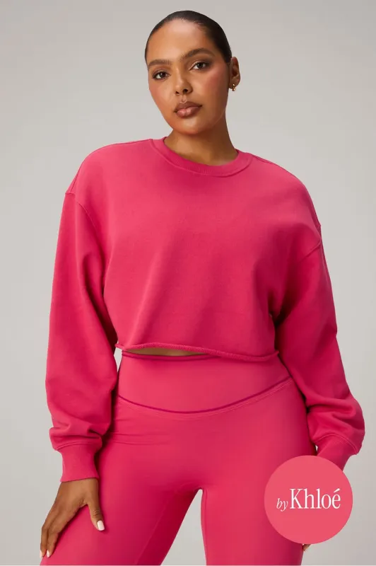 Heavy Terry Cropped Pullover made by Fabletics