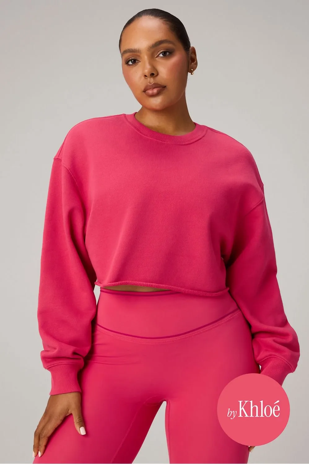 Heavy Terry Cropped Pullover sold by Fabletics