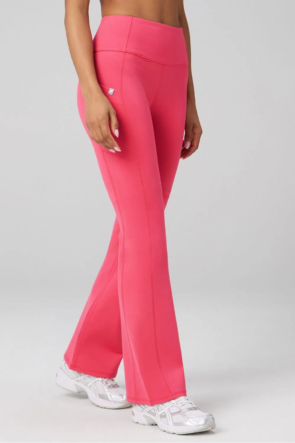 PonteFlex Kick Flare Scrub Legging sold by Fabletics