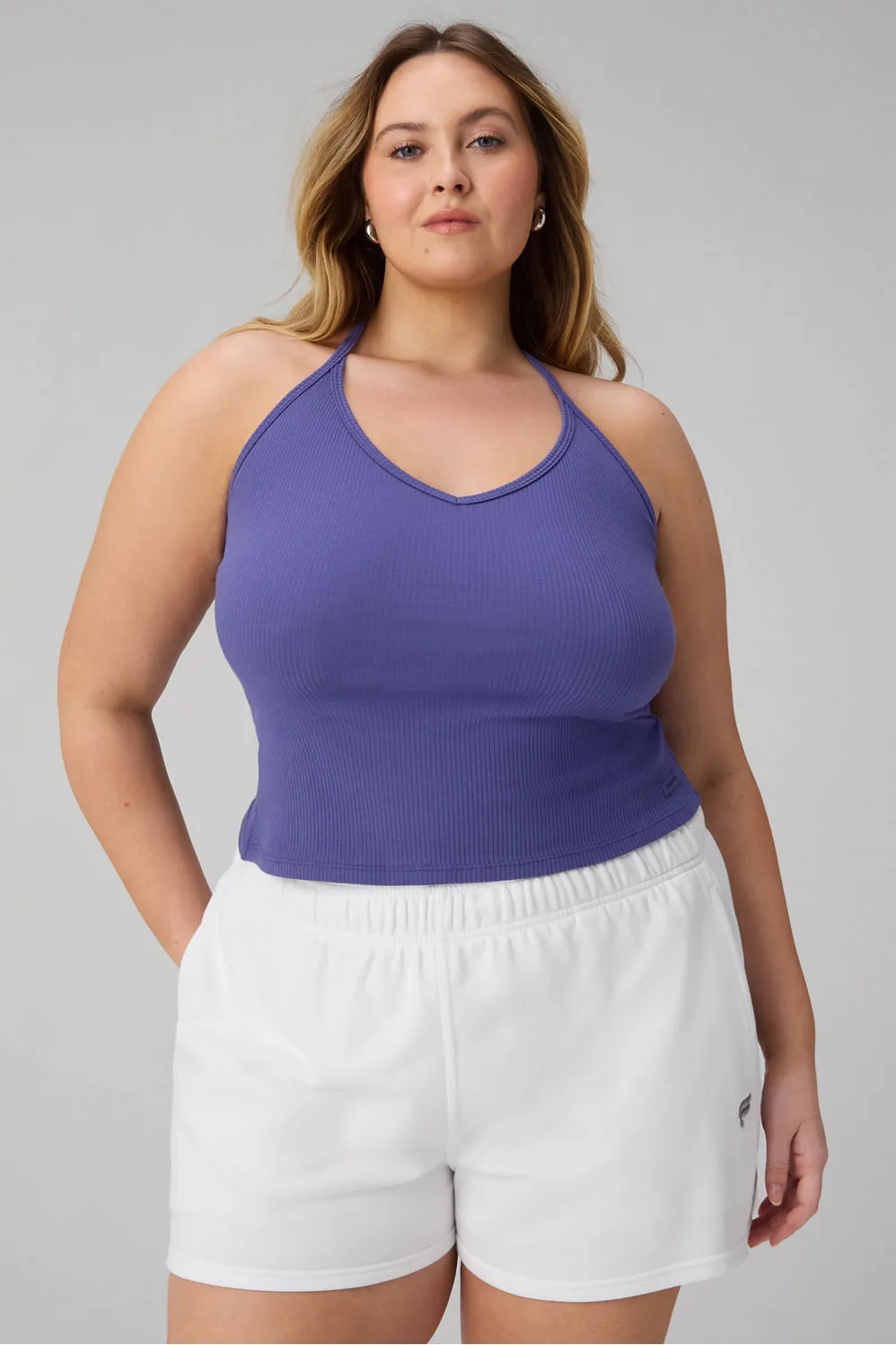 Modal Rib V-Neck Tank sold by Fabletics