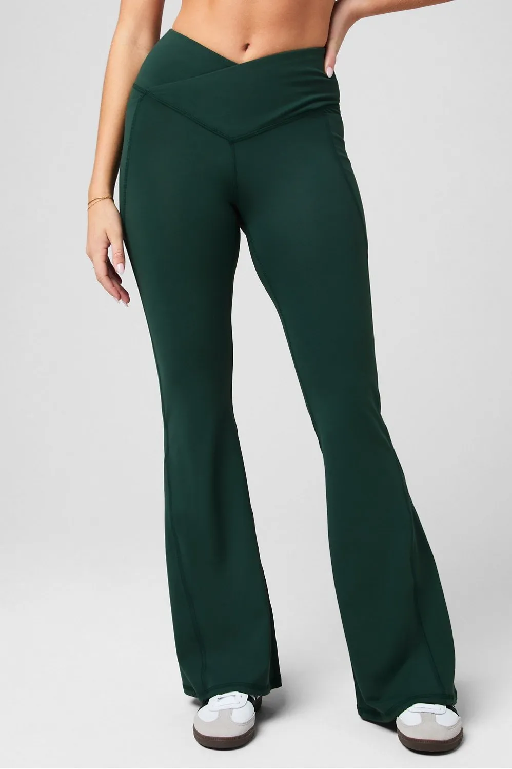 Oasis PureLuxe High-Waisted Crossover Flare sold by Fabletics