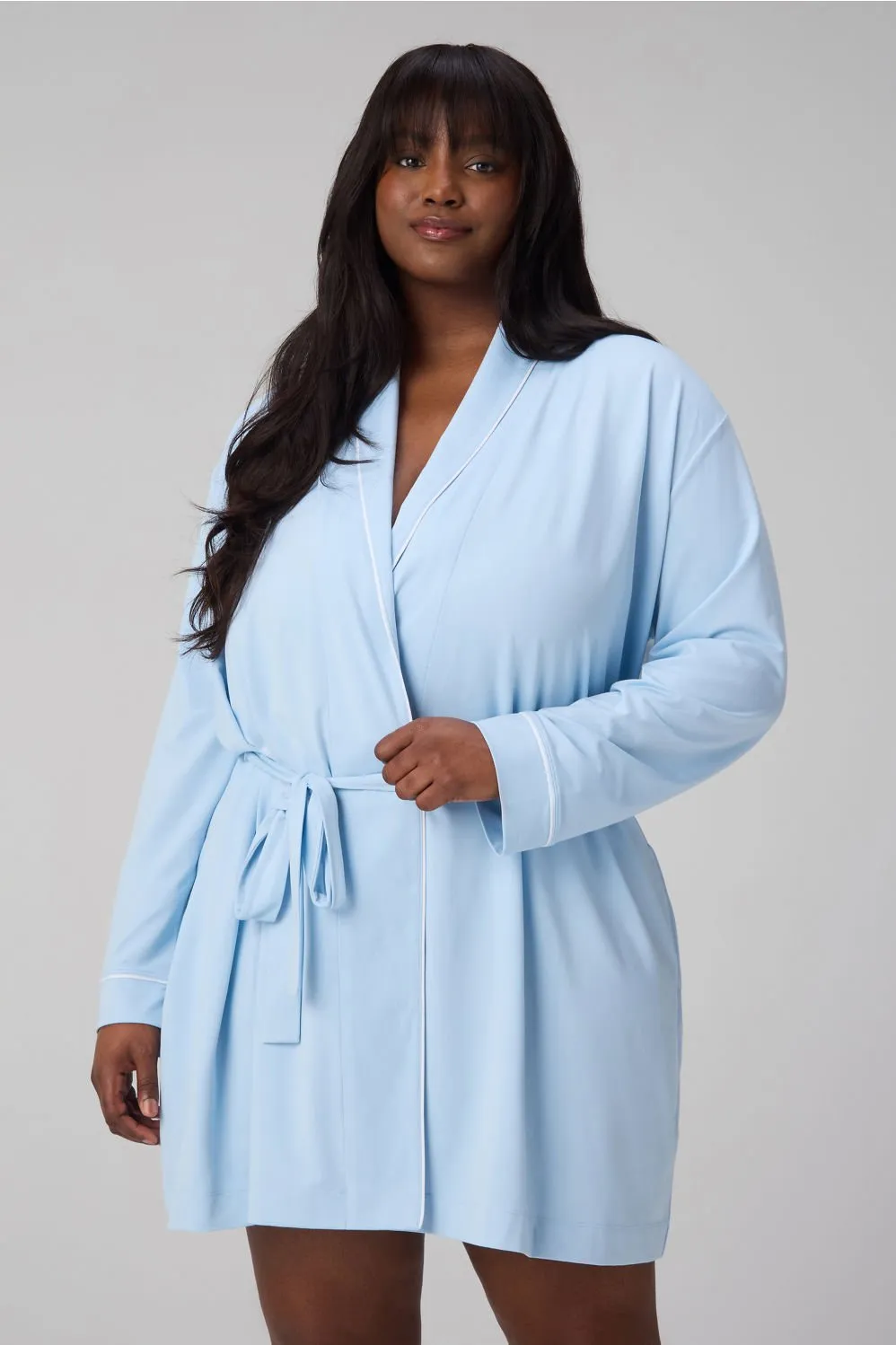 Cloud Jersey Sleep Robe sold by Fabletics