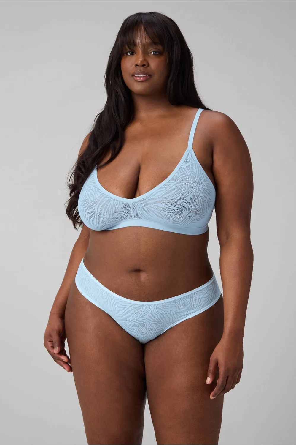 Hot Mesh Triangle Bralette sold by Fabletics