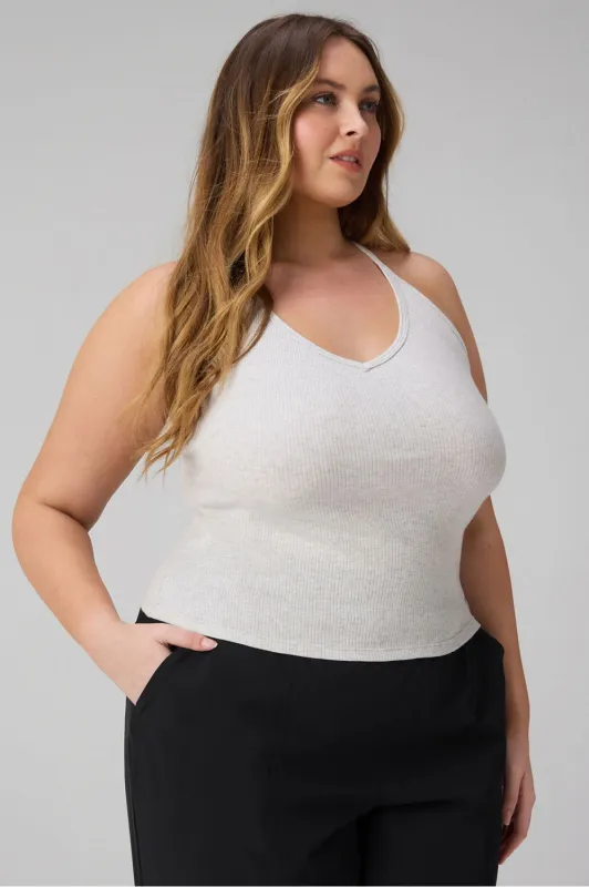 Modal Rib V-Neck Tank made by Fabletics
