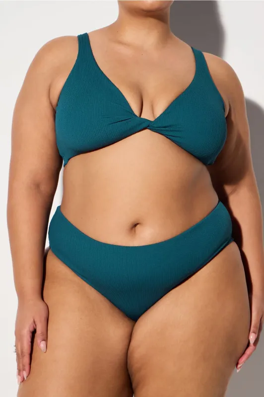 Textured High-Waisted Swim Bottom made by Fabletics