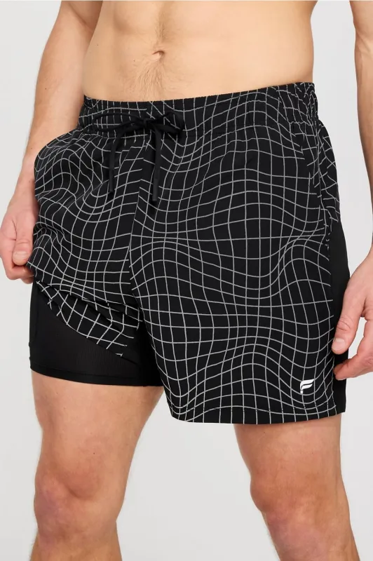 The O2 Run Short Lined 5in made by Fabletics