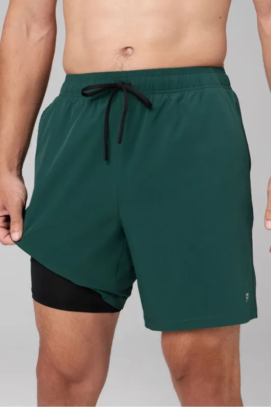The O2 Run Short Lined 7in made by Fabletics