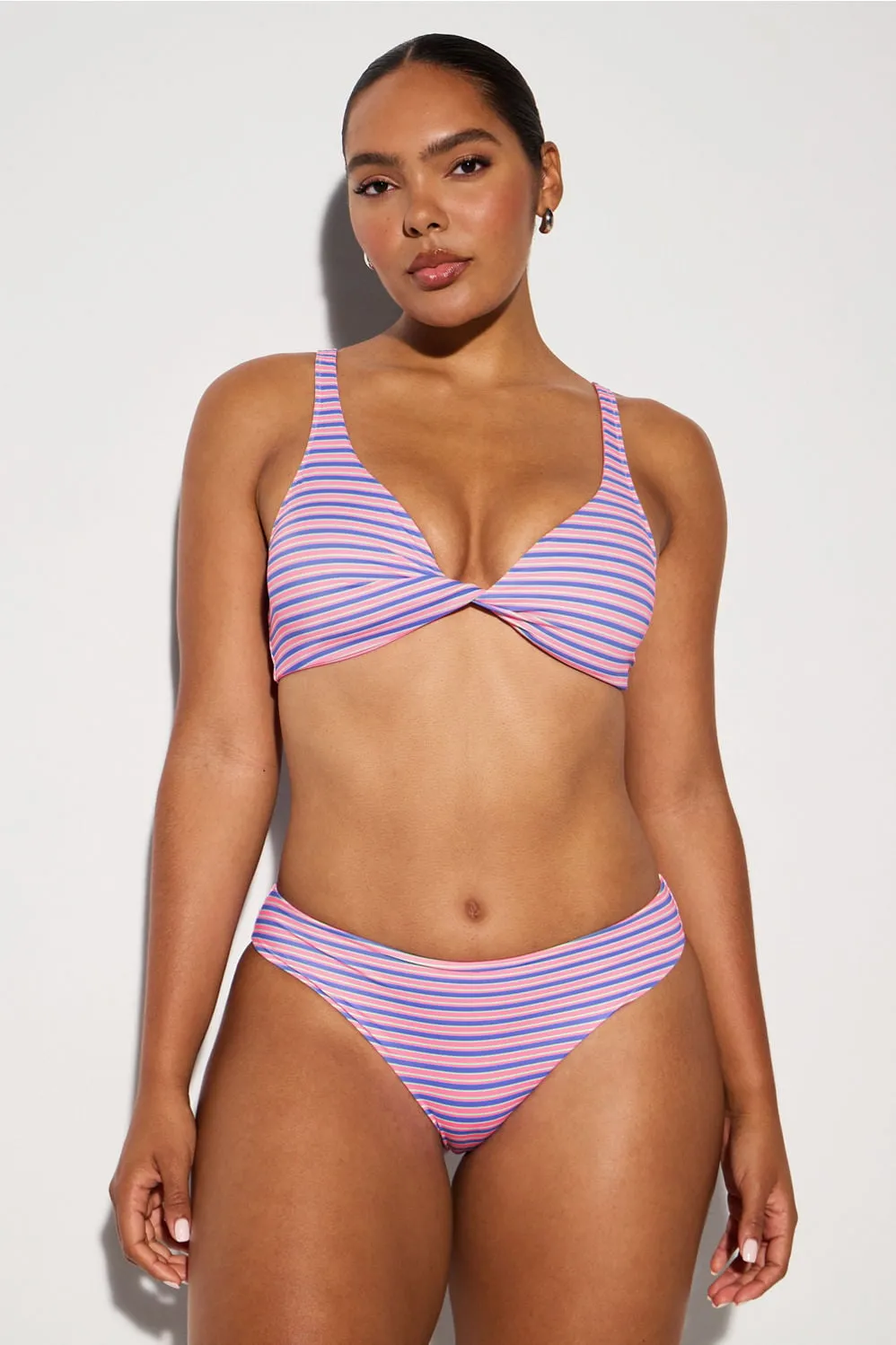 Swim Twist Bikini Top sold by Fabletics