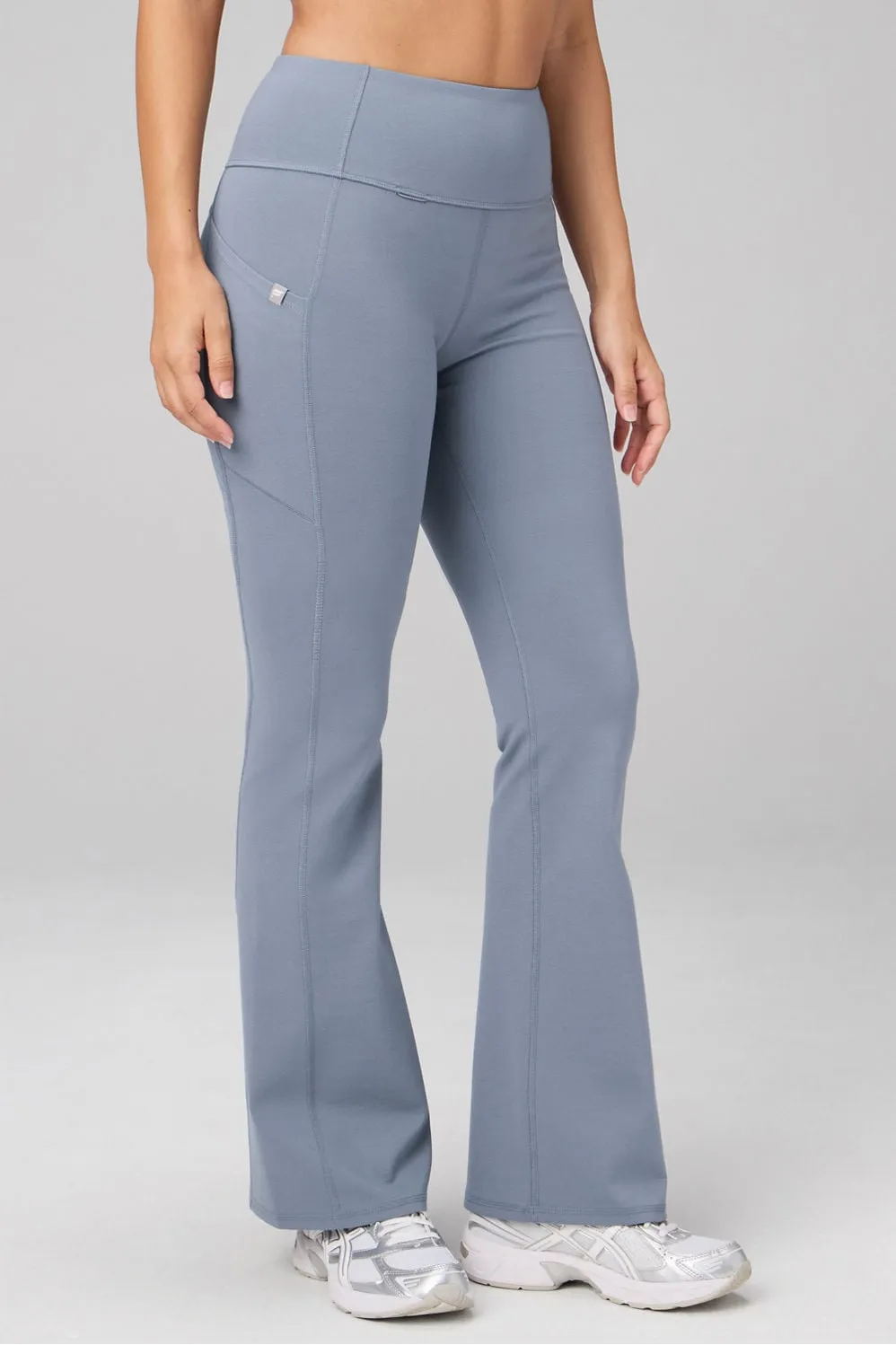 PonteFlex Kick Flare Scrub Legging sold by Fabletics