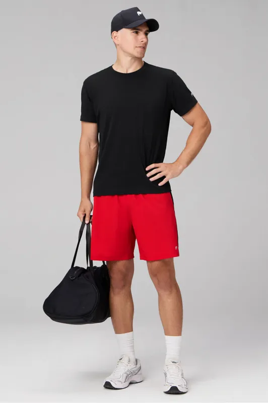 The 24-7 Tee + O2 Run Short 2-Piece Outfit made by Fabletics