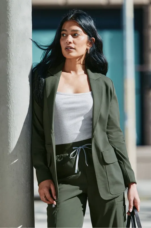 PonteFlex Scrub Blazer made by Fabletics