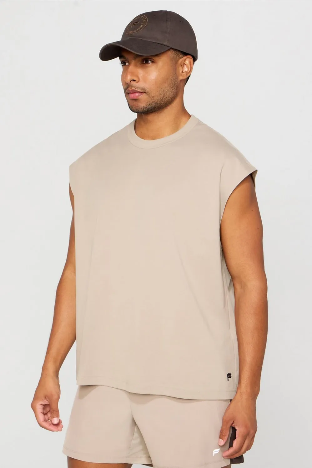 The Effortless Oversized Muscle Tank sold by Fabletics
