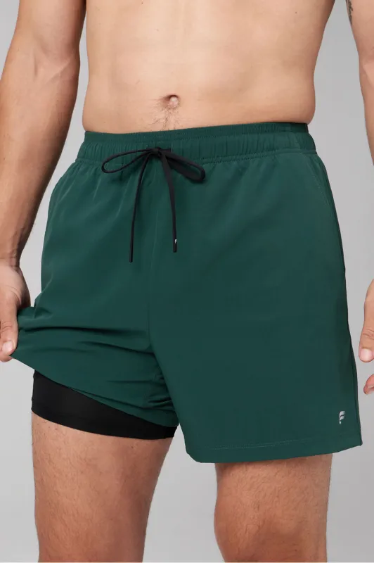 The O2 Run Short Lined 5in made by Fabletics