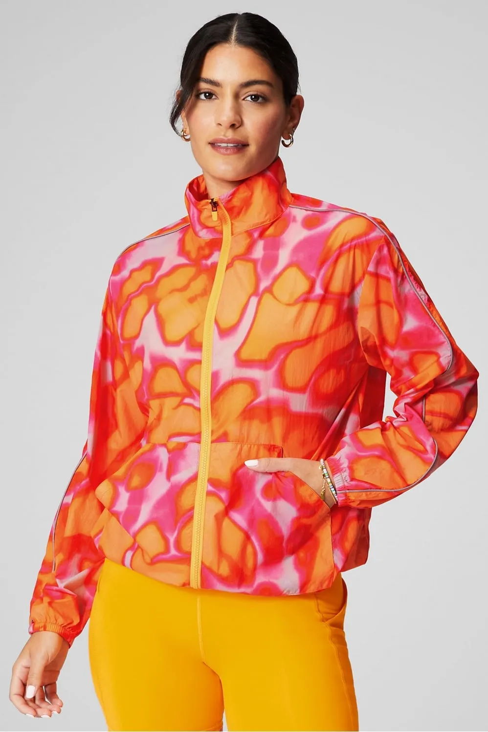 Oversized Flyweight Windbreaker sold by Fabletics