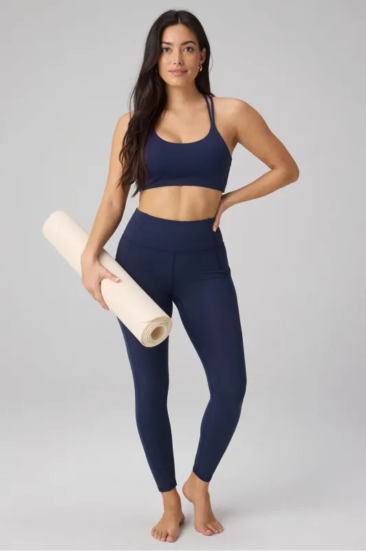 Principal Low Impact Bra + Oasis High-Waisted Legging 2-Piece Outfit made by Fabletics