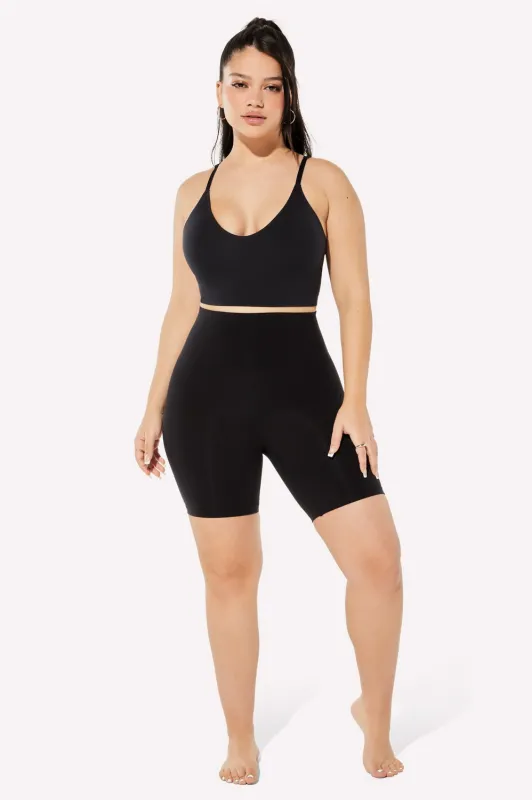 Ultimate Shaping Plunge Bra & Ultra High Short Set made by Fabletics