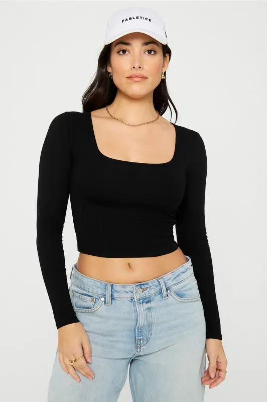 Lifestyle Linen Tank made by Fabletics