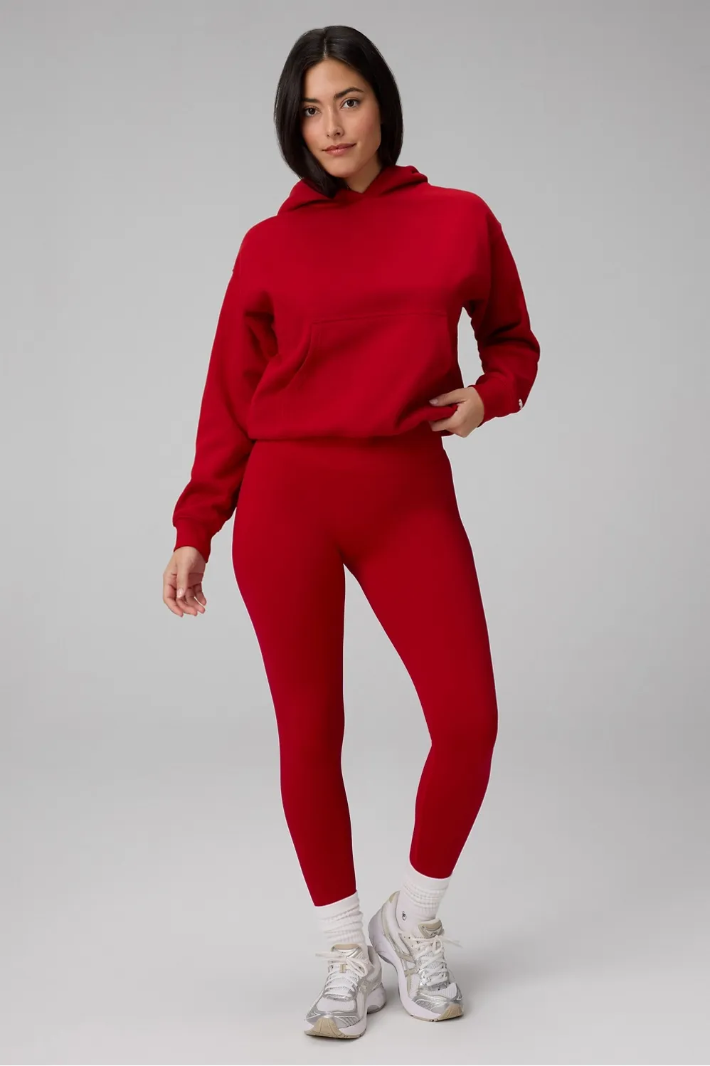 Cozy Fleece Hoodie Seamless Scrunch Legging 2-Piece Outfit sold by Fabletics