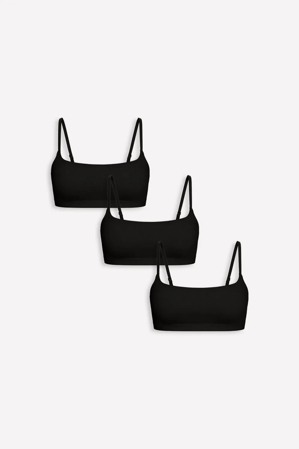 Stretchy Fit Scoop Bralette 3-Pack sold by Fabletics