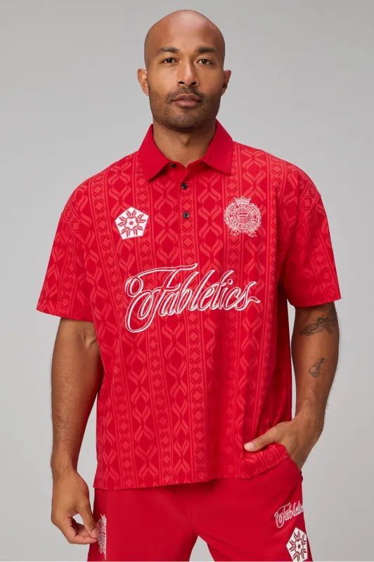 The Effortless Oversized Polo made by Fabletics