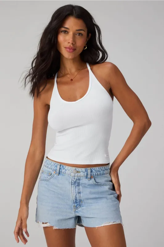 Modal Rib V-Neck Tank made by Fabletics