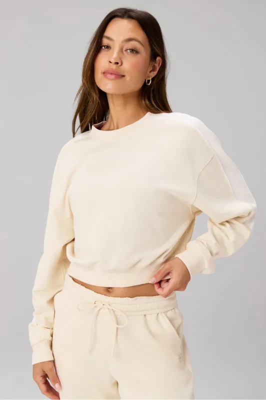 Year Round Terry Sporty Crew Neck made by Fabletics