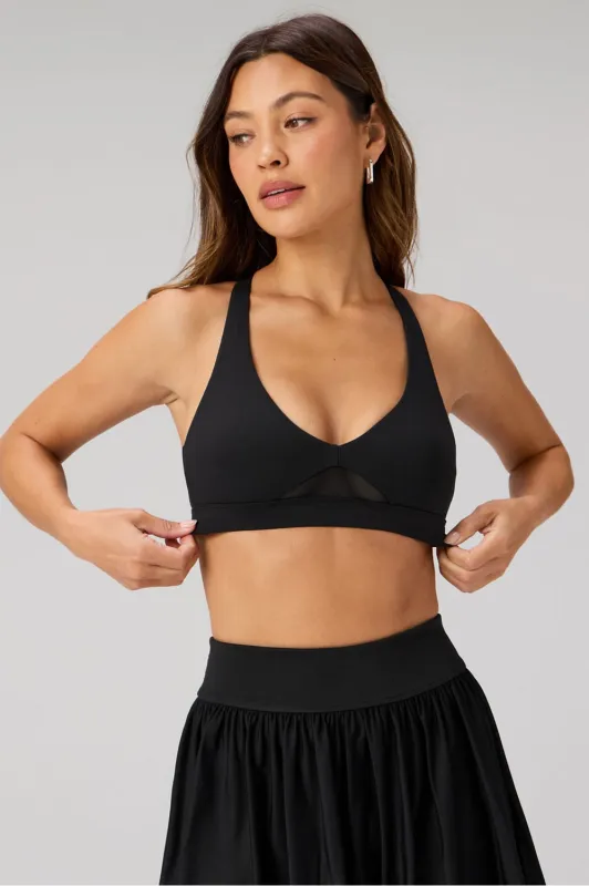 PureLuxe Mesh Low Impact Bra made by Fabletics