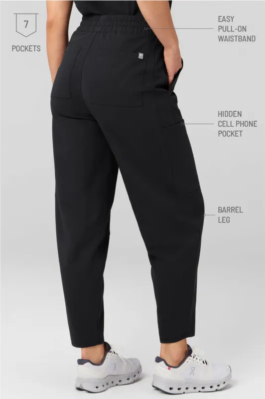 Ease Barrel Scrub Pant made by Fabletics