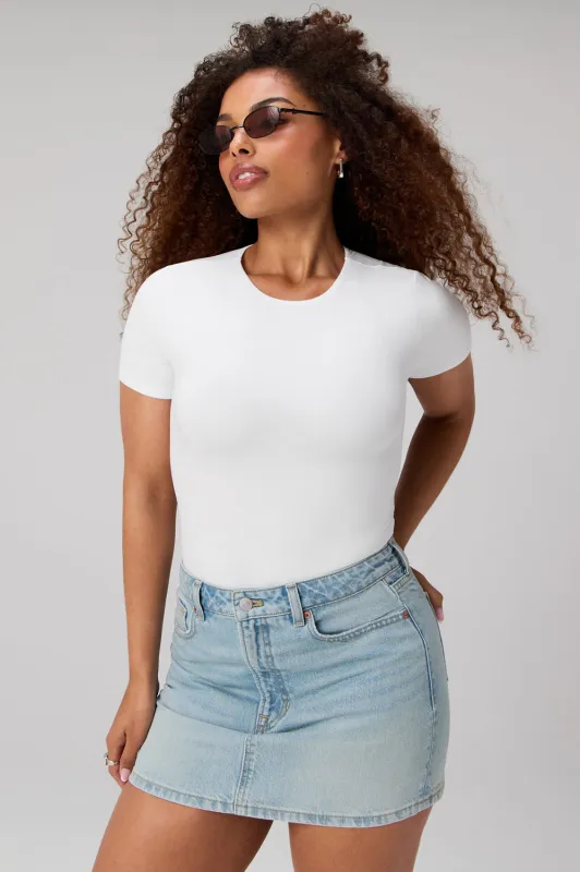 Stretchy Fit Crew Bodysuit made by Fabletics