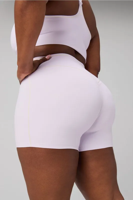 The No-Seam PureLuxe TLC Short 4" made by Fabletics