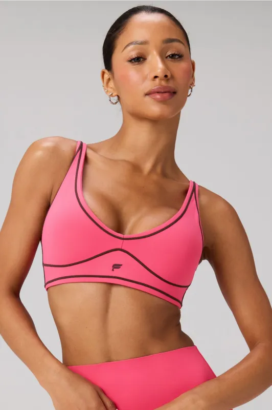 PureLuxe Longline Low Impact Bra made by Fabletics