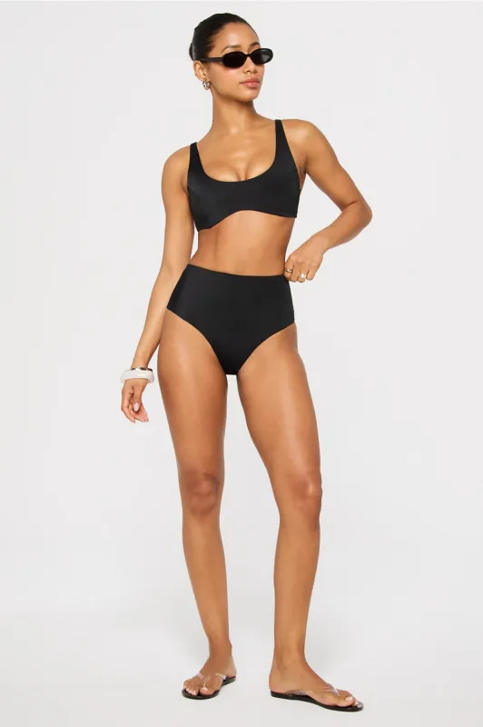 Sunset Scoop Swim Top + High-Waisted Swim Bottom 2-Piece Bundle made by Fabletics