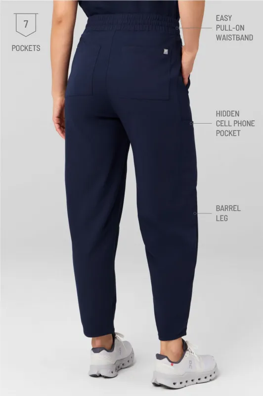 Ease Barrel Scrub Pant made by Fabletics