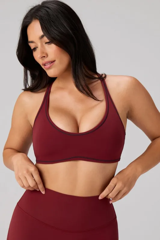 PureLuxe Push-Up Low Impact Bra made by Fabletics