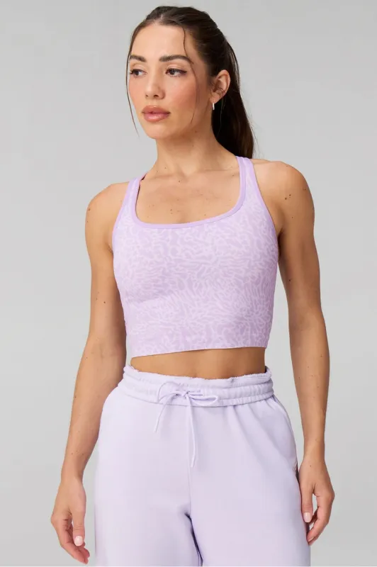 Seamless Cropped Built-In Bra Tank made by Fabletics