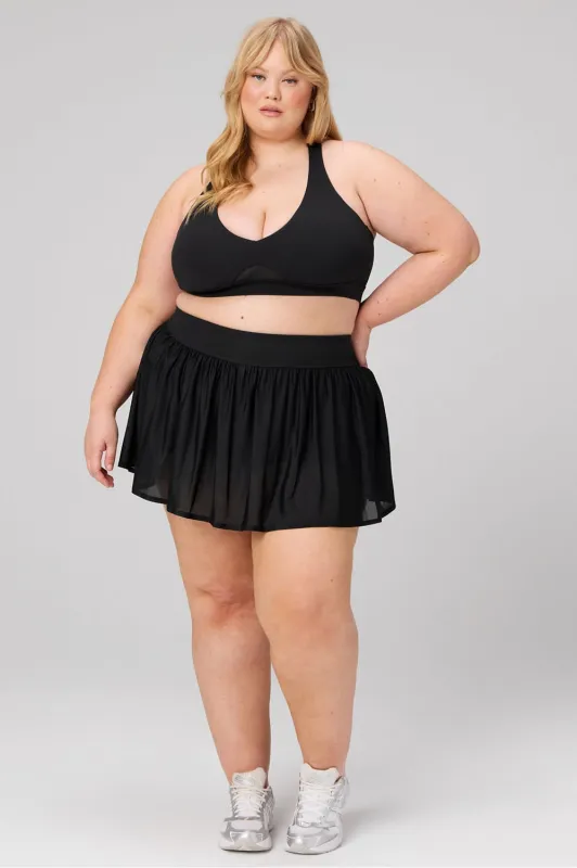 High-Waisted Mesh Classic Mini Skirt made by Fabletics