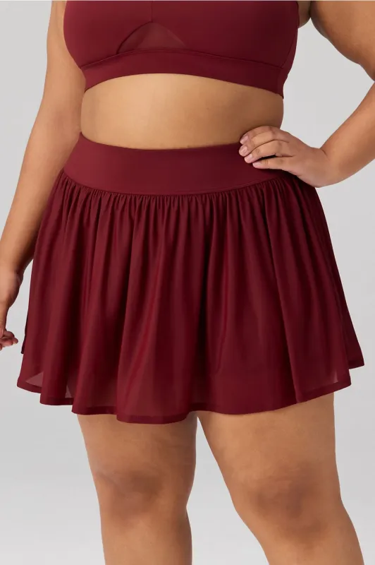 High-Waisted Mesh Classic Mini Skirt made by Fabletics