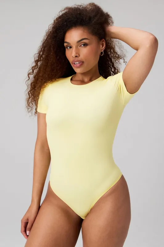 Stretchy Fit Crew Bodysuit made by Fabletics